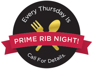 Prime Rib Night Every Thursday